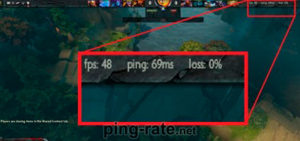 Как посмотреть пинг в доте